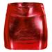 Tennis Skirt Women s Fashion Versatile Performance Dress PU Skirt Solid Color Short Skirt Red