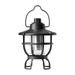 Hesxuno New Portable Retro Camping Lamp USB Rechargeable Camping Lantern Hanging Dimmable LED Tent Lantern Lightweight Camping Light For Courtyard Outdoor