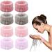 8 Pcs Spa Face Washing Wristbands Wrist Washband Microfiber Wrist Towels for Washing Face Absorbent Wristbands Wrist Sweatband for Women Girls Child Prevent Liquid from Spilling Down Your Arms