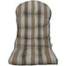 Indoor Outdoor Tufted Adirondack Chair Seat Cushion - Made From Sunbrella Fabric - Choose Color And Quantity (Maxim Heather Beige 1)