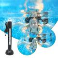 Shldybc Floating Swimming Pool Pyrometer Water Pyrometer for Pool Easy Read Swimming Pool Pyrometer Outdoor & Indoor Swimming Pools Spas Hot Tubsï¼ˆ5mlï¼‰ Floating Swimming Pool Pyrometer on Clearance