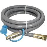 3/8 ID Natural Gas BBQ Grill Quick Disconnect Gas Connector (12 Feet)