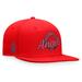Men's Fanatics Branded Red Los Angeles Angels Circle Script Snapback Hat