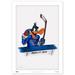 Daffy Duck New York Rangers 14" x 20" Looney Tunes Limited Edition Fine Art Print