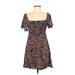 All in Favor Casual Dress: Black Dresses - Women's Size Medium