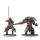 Dark Souls The Role Playing Game: Sir Alonne & Smelter Demon Miniatures & Stat Cards. DND, RPG, D&D, Dungeons & Dragons, kompatibel mit 5E