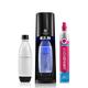 SodaStream E-Terra Sparkling Water Maker, Sparkling Water Machine & 1L Fizzy Water Bottle, Retro Drinks Maker w. BPA-Free Water Bottle & Quick Connect Co2 Gas Bottle for Home Carbonated Water - Black