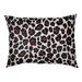 East Urban Home Seattle Throwback Football Outdoor Dog Pillow Polyester in Red/White/Black | Small (18" W x 28" D x 4" H) | Wayfair