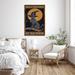 Trinx Earlon Cat Hello Darkness My Old Friend On Canvas Graphic Art Canvas in White | 36 H x 24 W x 1.25 D in | Wayfair