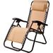 Arlmont & Co. Andreane Folding Zero Gravity Chair Metal in Brown | 37 H x 24 W x 37 D in | Wayfair 0CDED05C914F4875AE59C93D13E577B2