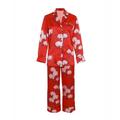 Women's Red Rouge Pyjama Set Medium Emma Wallace