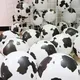 10Pcs 12inch Cow Print Latex Balloons Funny Print Cow Balloons for Birthday Party Decorations Cowboy