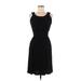 Gilli Casual Dress - A-Line: Black Solid Dresses - Women's Size Medium