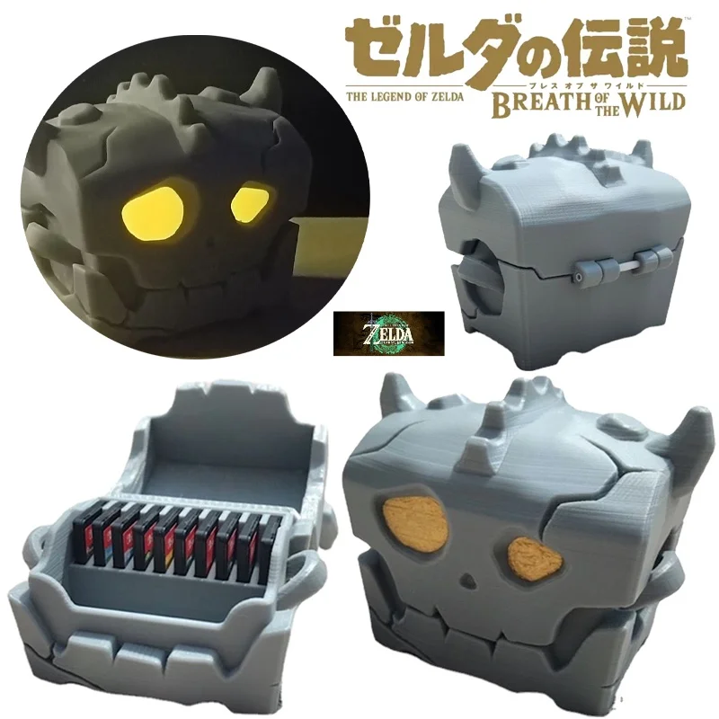 8-Kartensteckplatz The Legend Of Zelda Switch Game Card Case für Nintendo Switch Lite/Oled Toaster Aufbewahrungshalter Modellspielzeug Image