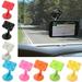 Anvazise Car Phone Holder 360 Degree Rotatable Navigation Long-lasting Suction Design Firm Car Phone Rack Cellphone Accessories Pink One Size