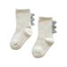 IROINNID Reduced Newborn Socks Girl Ankle Socks And Winter Baby Socks Baby Socks Non-slip Floor Children s Socks Coral Fleece Thickened Dinosaur Children s Socks White