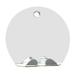 Round Fog Free Travel Mirror Unbreakable Portable Traveling Shaving Mirror Makeup Mirror for Bathroom Home Travel (Silver)