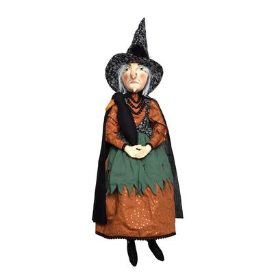 Prue Sorceress Witch Joe Spencer Gathered Traditions Soft Art Doll Fall Autumn Halloween Harvest Figure Figurine