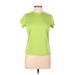 Reebok Active T-Shirt: Green Activewear - Women's Size Medium