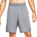 NIKE DV9328-084 M NK DF Totality Knit 9 IN UL Shorts Herren RAUCHGRAU/SCHWARZ/RAUCHGRAU/SCHWARZ Größe S