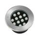 CHINLIFE Buried Lights Round Walkover Led Lights IP67 Waterproof AC85~265V Underground Recessed Floor Light Used In Hotels, Villas, Aisles, Bridges, Outdoor Spot Light (Color : White, Size : 9W)