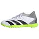 adidas Predator Accuracy.3 Football Shoes (Turf), FTWR White/core Black/Lucid Lemon, 10 UK