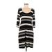 Old Navy Casual Dress: Black Stripes Dresses - Women's Size Medium