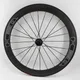 Paire de roues de vélo entièrement en fibre de carbone pneu tubulaire jante tubeless mat vélo de