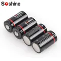 SOSHINE-Batterie aste CR2 veFePo4 300mAh 3.2V 15266 mAh 300mAh 24.com 2000 temps de décharge