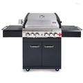 Electric Ovens Professional Black Outdoor Charcoal Grill Barbecue Bbq Gas With Trolley