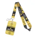 CB0192 Warning Sign Lanyard Neck Strap Badge Holder Credit Card Name ID Holder Stationery School