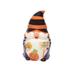 10.5" 3D Gnome Trick or Treat Halloween Cookie Jar - Orange