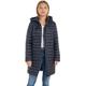 Tommy Hilfiger Damen Daunenmantel Logo Winter, Blau (Desert Sky), S