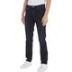 Tommy Hilfiger Herren Jeans Straight Stretch, Blau (Meek Blue Black), 33W / 36L