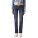 LTB Jeans Damen Jeans Valerie - Jeans Damen Bootcut aus Baumwollmischung Bootcut Denim Dunkel mit Reißverschluss Niedrige Taille - Blau