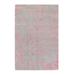 Shahbanu Rugs Pink Wool and Art Silk Transitional Design Hand Loomed Jacquard Oriental Rug (6'0" x 9'0") - 6'0" x 9'0"