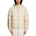 ESPRIT Damen 013EO1G325 Jacke, 260/LIGHT Taupe, XXL