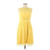 Tevolio Casual Dress: Yellow Dresses - Women's Size 6