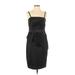 White House Black Market Cocktail Dress - Sheath: Black Dresses - Women's Size 6