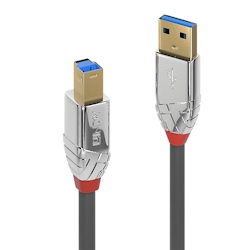 Lindy 36662 Lindy USB 3.0 Kabel Typ A/B Cromo Line M/M 2m Image
