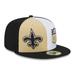 Men's New Era Vegas Gold/Black Orleans Saints 2023 Sideline 59FIFTY Fitted Hat