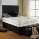 Home Furnishings UK Hf4You 4Ft 6" Double 3500 Pocket Sprung & Memory Foam Divan Bed Free Next Day - No Storage - No Headboard