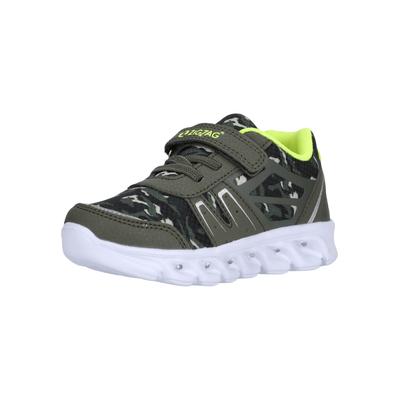 Sneaker ZIGZAG "Velund", Kinder, Gr. 32, grün (dunkelgrün), Polyurethane, Kunstfaser, casual, Schuhe, mit beleuchteter Sohle Image