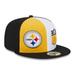 Men's New Era Gold/Black Pittsburgh Steelers 2023 Sideline 59FIFTY Fitted Hat