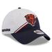 Men's New Era White/Navy Chicago Bears 2023 Sideline 9TWENTY Adjustable Hat