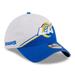 Toddler New Era White/Royal Los Angeles Rams 2023 Sideline 9TWENTY Adjustable Hat