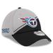 Men's New Era Gray/Black Tennessee Titans 2023 Sideline 39THIRTY Flex Hat