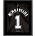 Victor Wembanyama San Antonio Spurs 10.5" x 13" #1 Black Jersey Sublimated Plaque