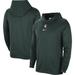 Men's Nike Green Michigan State Spartans Player Hoodie Long Sleeve Performance Top