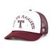 Men's '47 White/Maroon Texas A&M Aggies Article Foam Front Trucker Hat